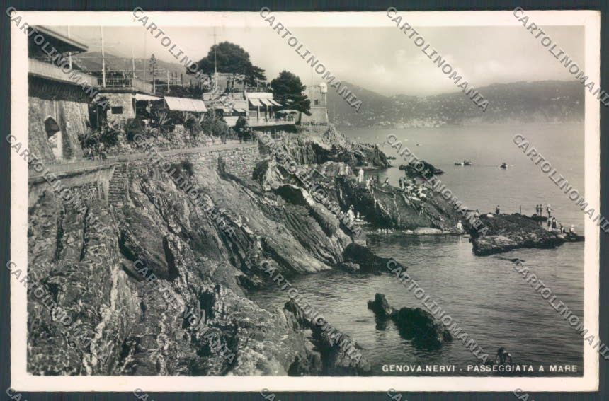 Genova Nervi Foto cartolina ZT4076 – fronte