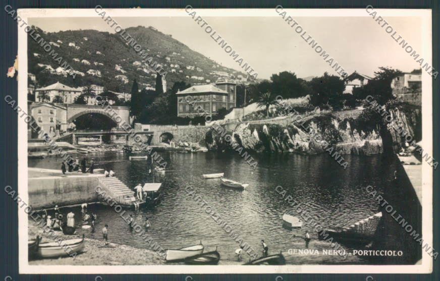 Genova Nervi Foto cartolina ZT4082 – fronte