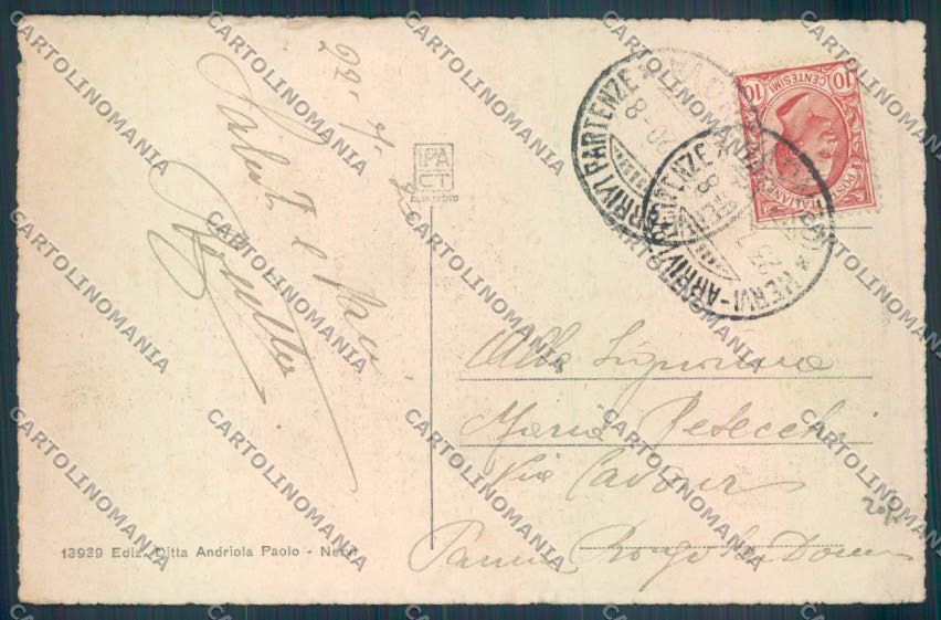 Genova Nervi cartolina ZT4086 – retro