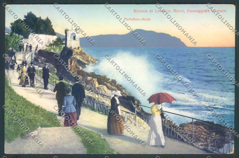 Genova Nervi cartolina ZT4087 – fronte