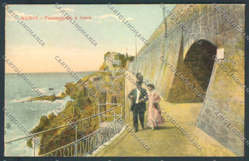 Genova Nervi cartolina ZT4089 – fronte