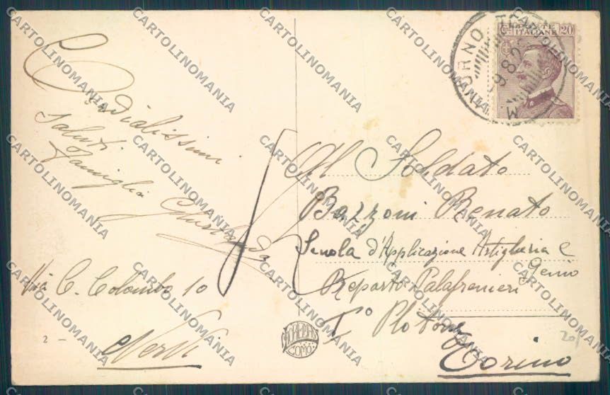 Genova Nervi cartolina ZT4090 – retro