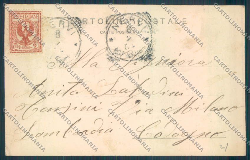 Genova Nervi cartolina ZT4092 – retro