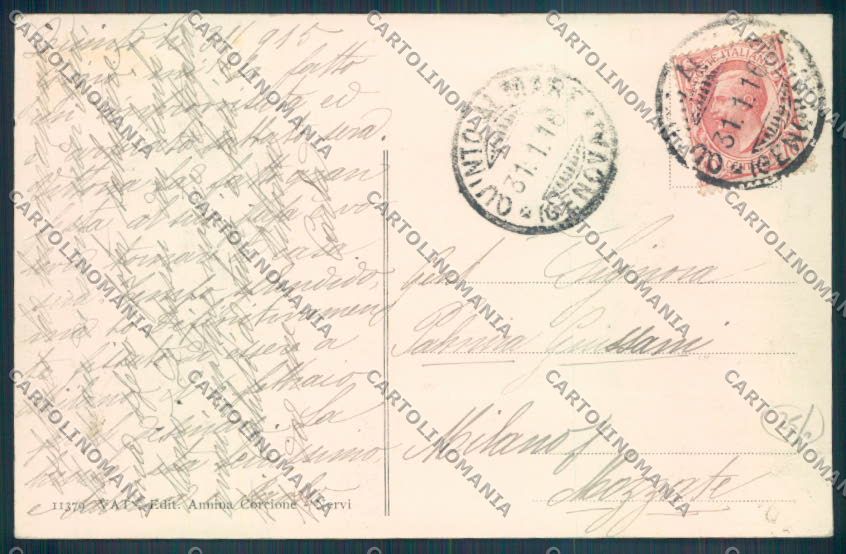 Genova Nervi cartolina ZT4099 – retro