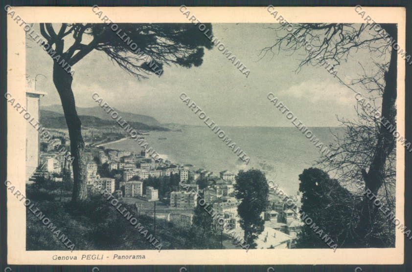 Genova Pegli cartolina ZT4106 – fronte