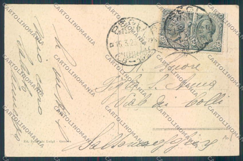 Genova Pegli cartolina ZT4114 – retro