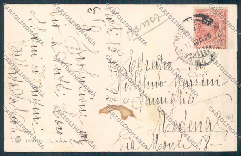 Genova Pegli ABRASA cartolina ZT4115 – retro