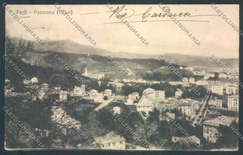 Genova Pegli cartolina ZT4118 – fronte