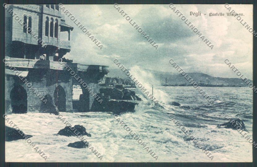 Genova Pegli cartolina ZT4122 – fronte