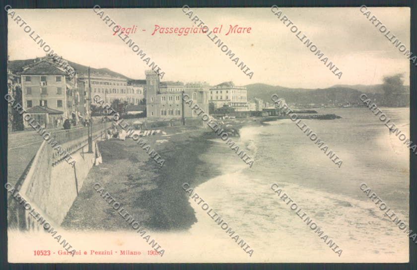 Genova Pegli cartolina ZT4126 – fronte