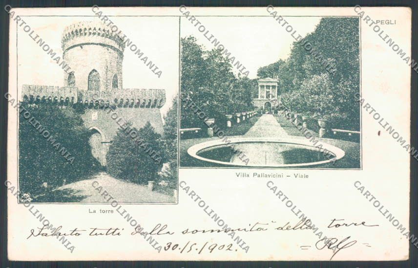 Genova Pegli cartolina ZT4137 – fronte