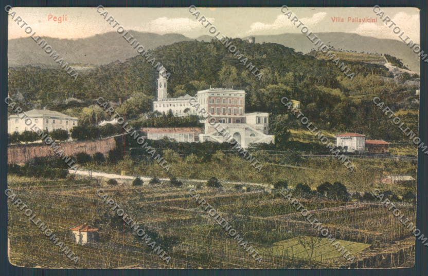 Genova Pegli cartolina ZT4139 – fronte