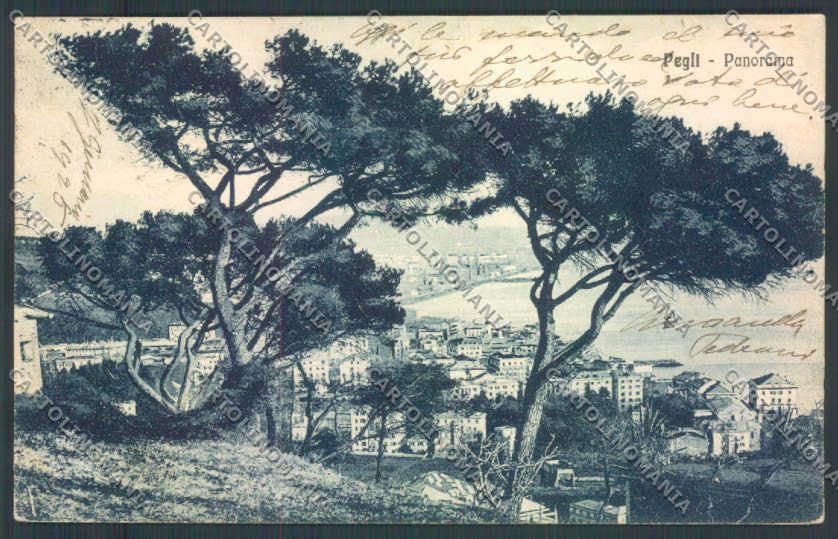 Genova Pegli cartolina ZT4140 – fronte