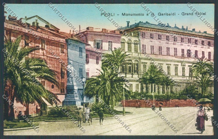 Genova Pegli Garibaldi cartolina ZT4144 – fronte