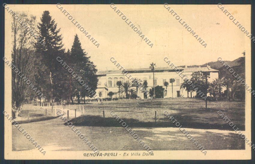 Genova Pegli cartolina ZT4147 – fronte
