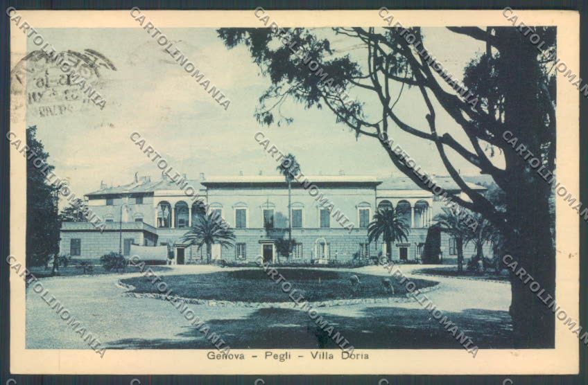 Genova Pegli cartolina ZT4148 – fronte