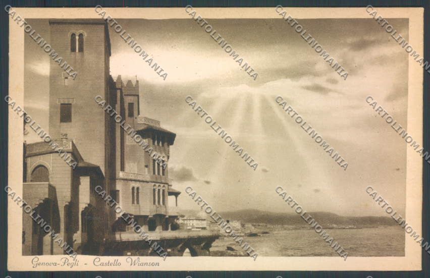 Genova Pegli cartolina ZT4156 – fronte