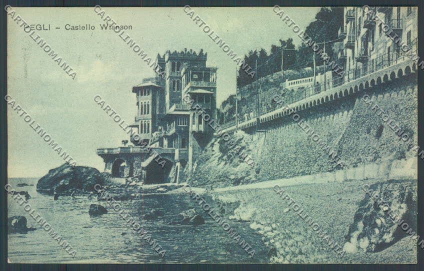 Genova Pegli cartolina ZT4157 – fronte