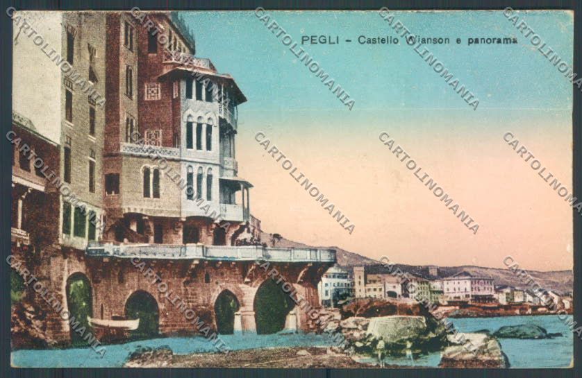Genova Pegli PIEGHINE cartolina ZT4158 – fronte