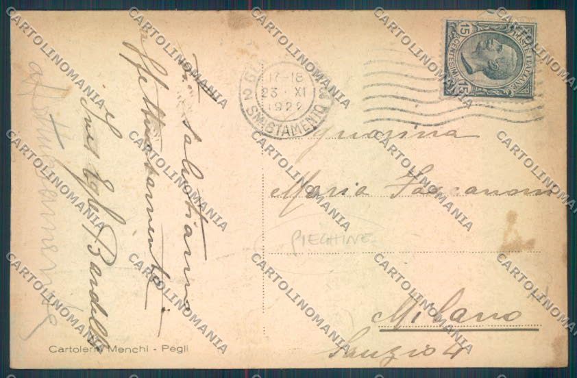 Genova Pegli PIEGHINE cartolina ZT4158 – retro