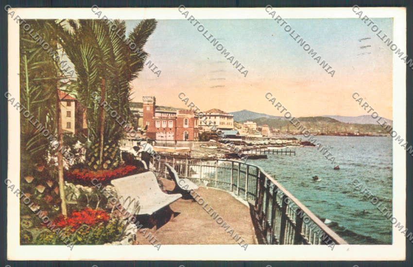 Genova Pegli cartolina ZT4161 – fronte