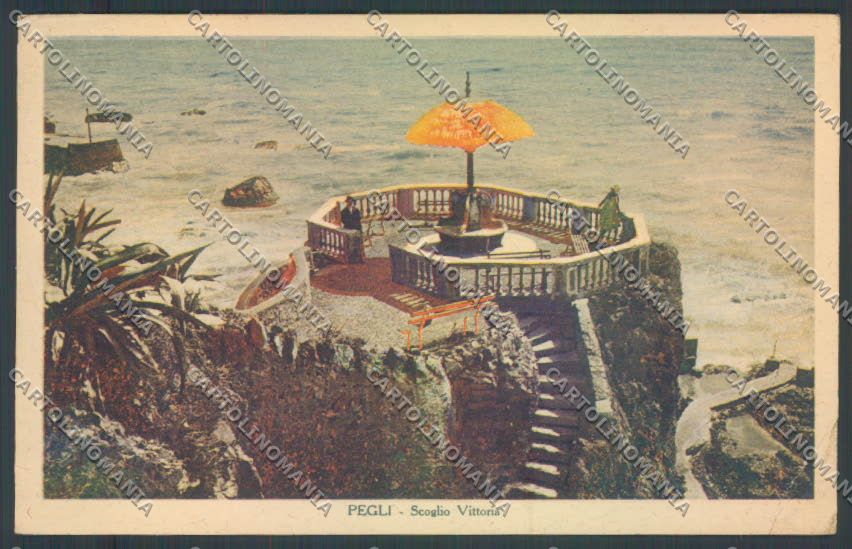 Genova Pegli cartolina ZT4166 – fronte
