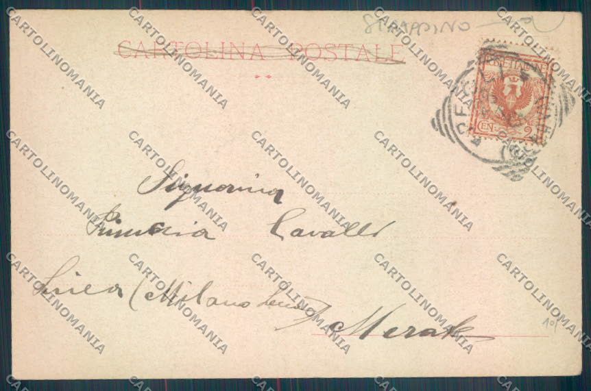 Genova Pegli STRAPPINO cartolina ZT4170 – retro