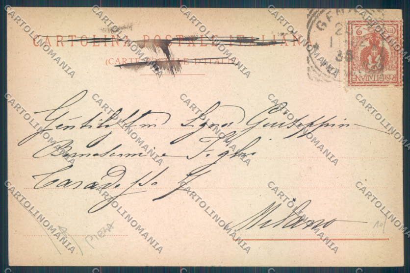 Genova Pegli PIEGA cartolina ZT4171 – retro