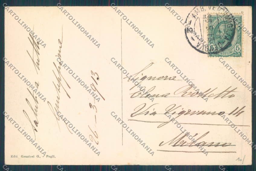Genova Pegli cartolina ZT4176 – retro