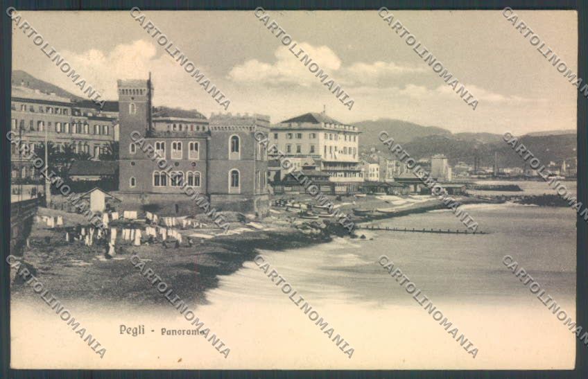 Genova Pegli cartolina ZT4177 – fronte