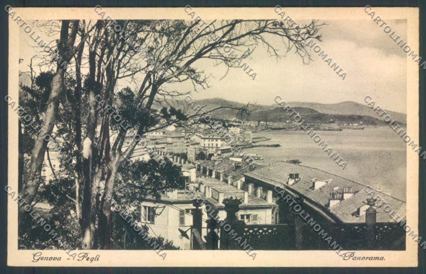 Genova Pegli cartolina ZT4180 – fronte
