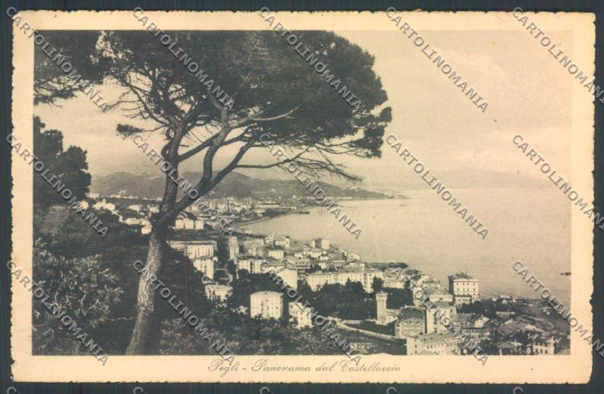 Genova Pegli cartolina ZT4181 – fronte