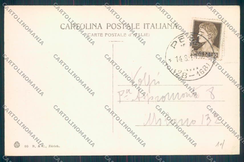 Genova Pegli cartolina ZT4185 – retro