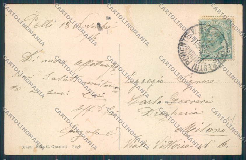 Genova Pegli cartolina ZT4186 – retro
