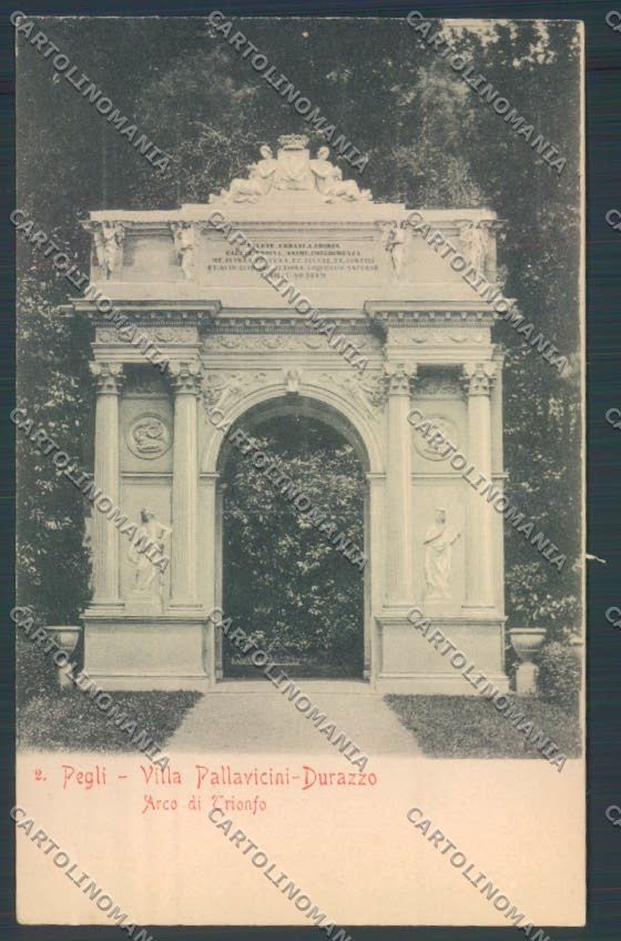 Genova Pegli cartolina ZT4188 – fronte