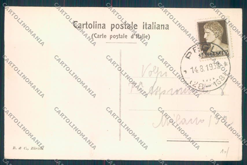 Genova Pegli cartolina ZT4189 – retro