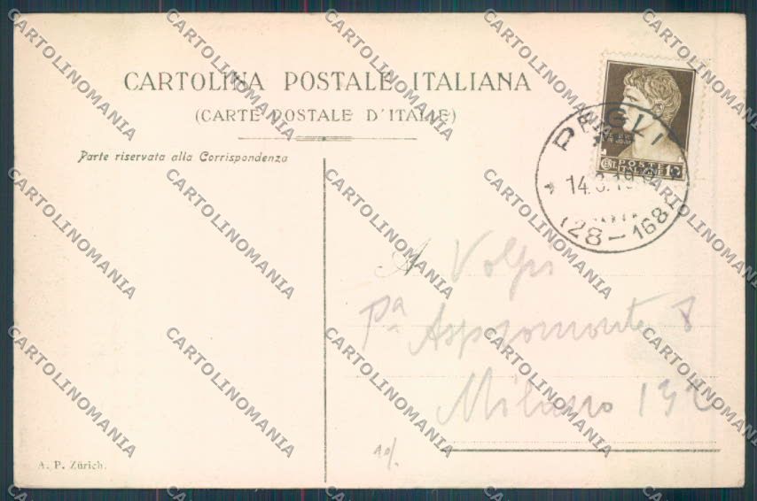 Genova Pegli cartolina ZT4191 – retro