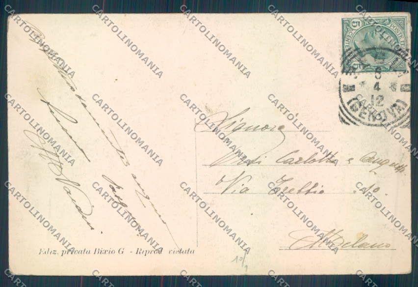Genova Pegli cartolina ZT4192 – retro