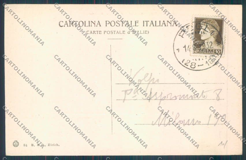 Genova Pegli cartolina ZT4194 – retro