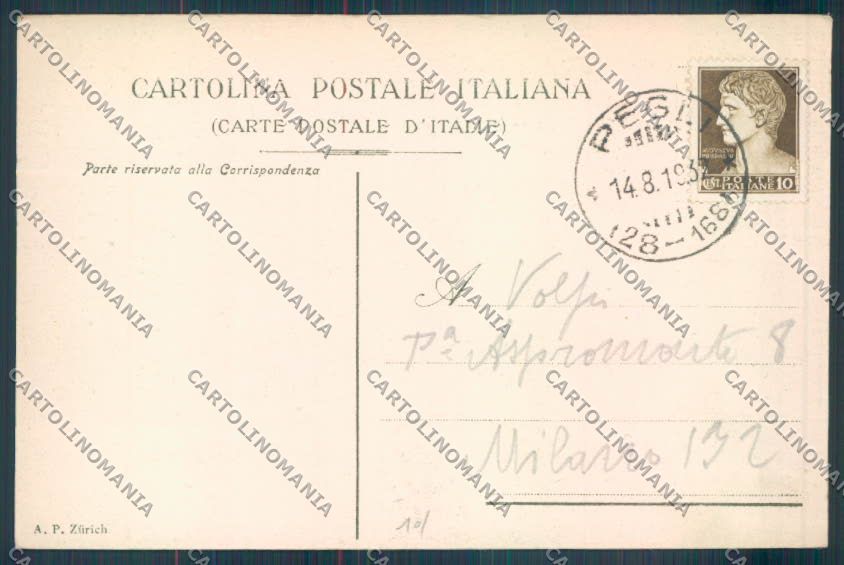 Genova Pegli cartolina ZT4196 – retro