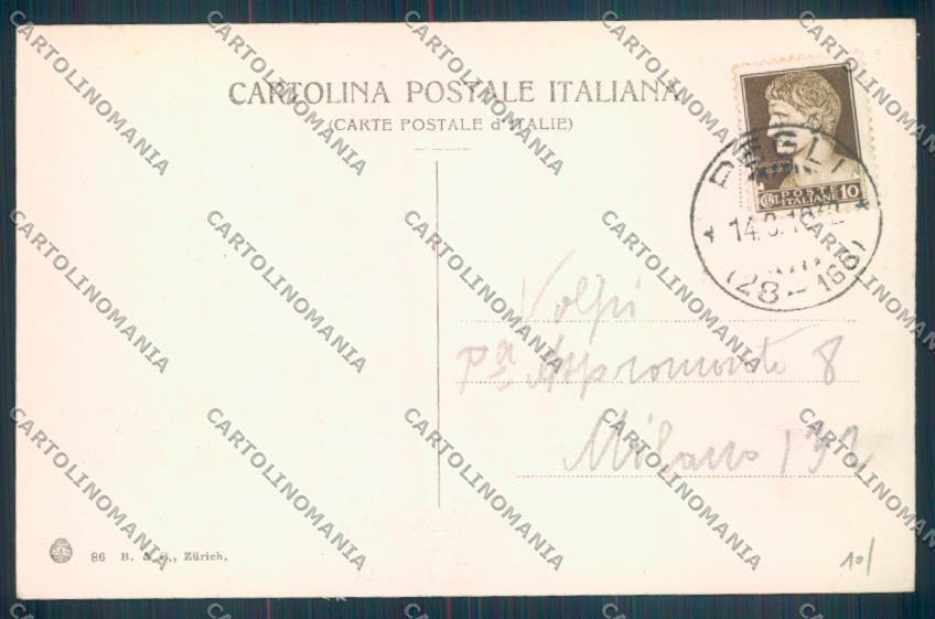 Genova Pegli cartolina ZT4197 – retro