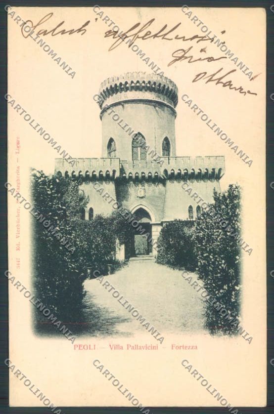 Genova Pegli cartolina ZT4201 – fronte