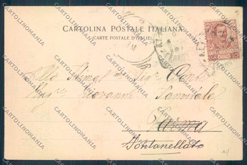 Genova Pegli cartolina ZT4204 – retro