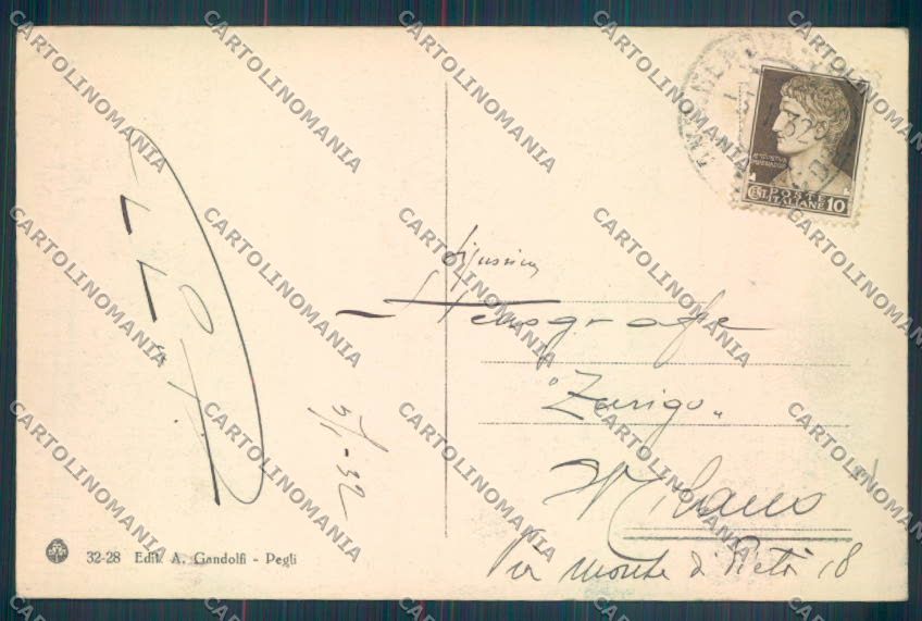 Genova Pegli cartolina ZT4208 – retro