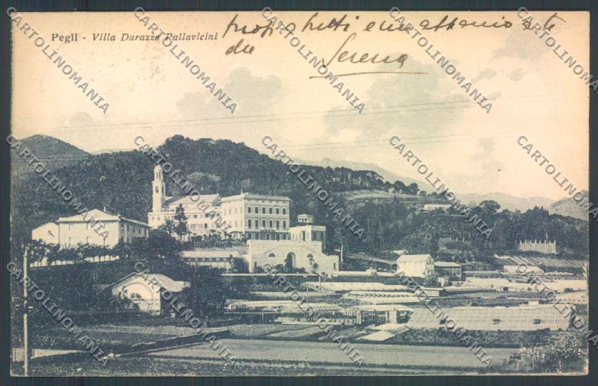Genova Pegli cartolina ZT4211 – fronte