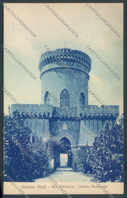 Genova Pegli cartolina ZT4213 – fronte