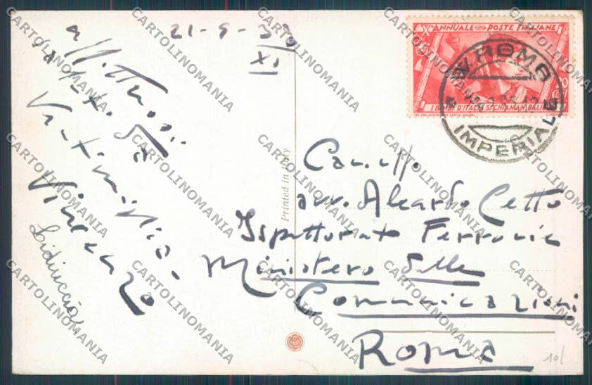 Genova Pegli cartolina ZT4215 – retro