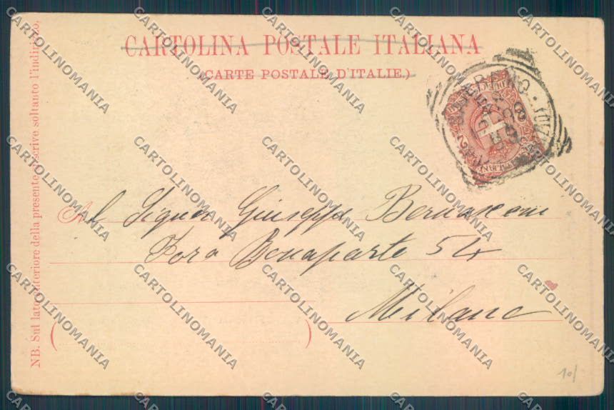 Genova Pegli cartolina ZT4216 – retro