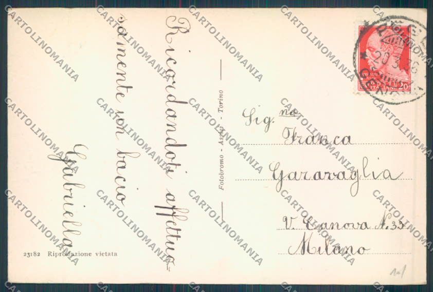 Genova Pegli cartolina ZT4226 – retro