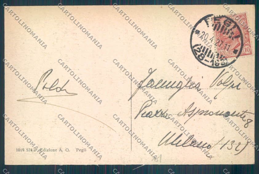 Genova Pegli cartolina ZT4239 – retro